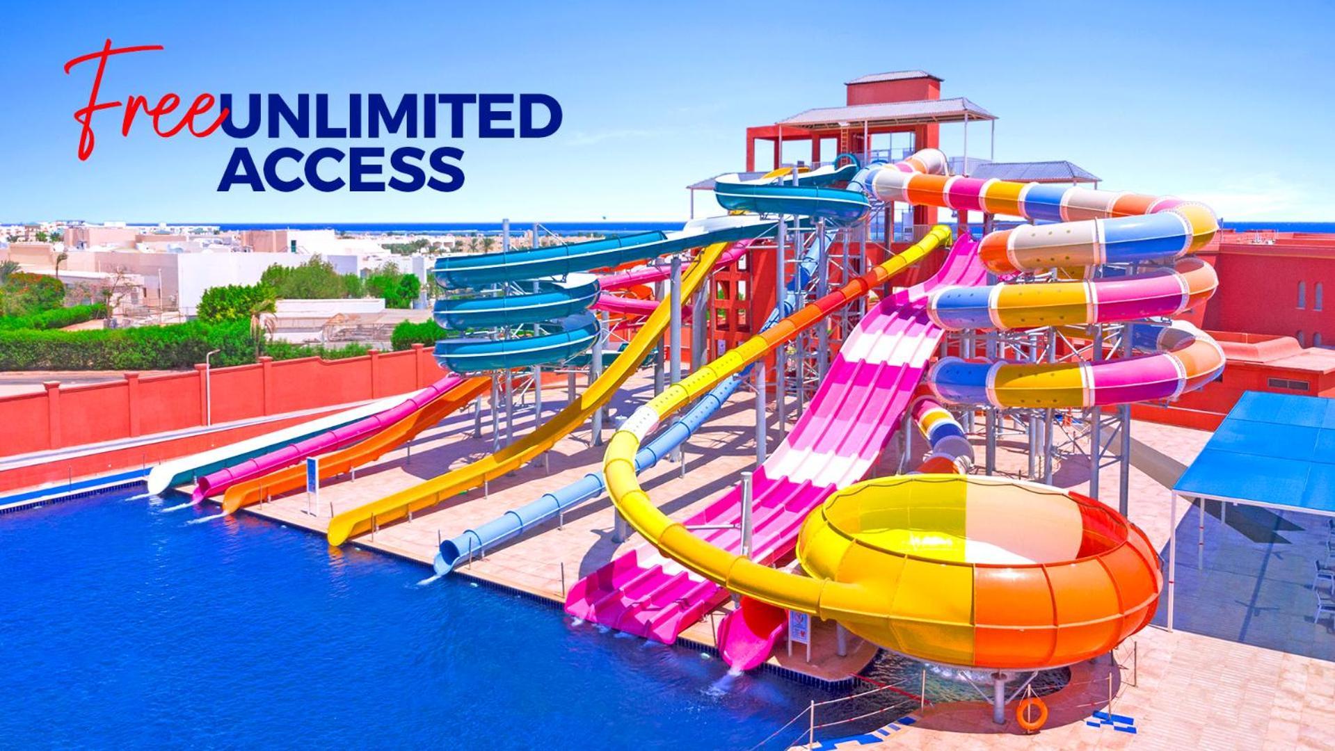 Pickalbatros Laguna Club Resort Sharm El Sheikh المظهر الخارجي الصورة Splash the Sun Water Park