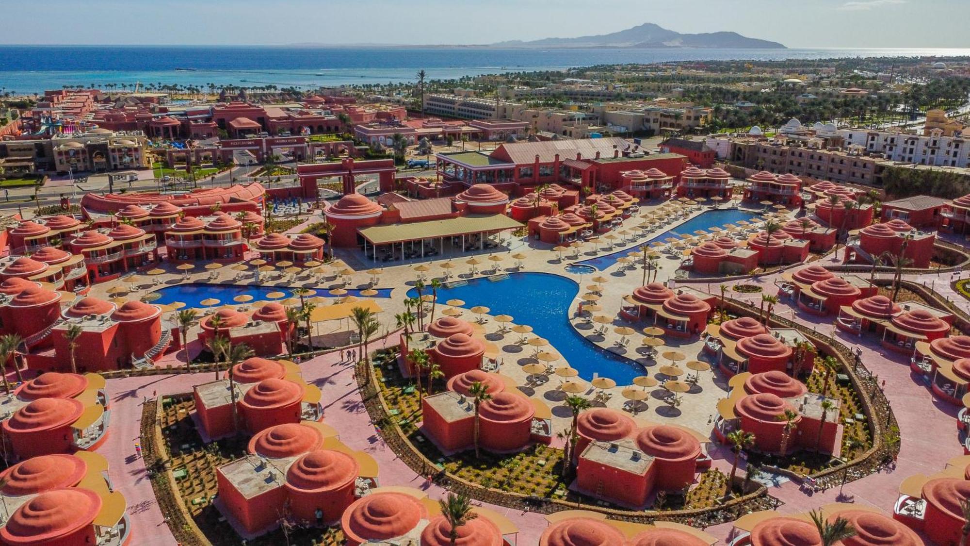 Pickalbatros Laguna Club Resort Sharm El Sheikh المظهر الخارجي الصورة Aerial view of the resort