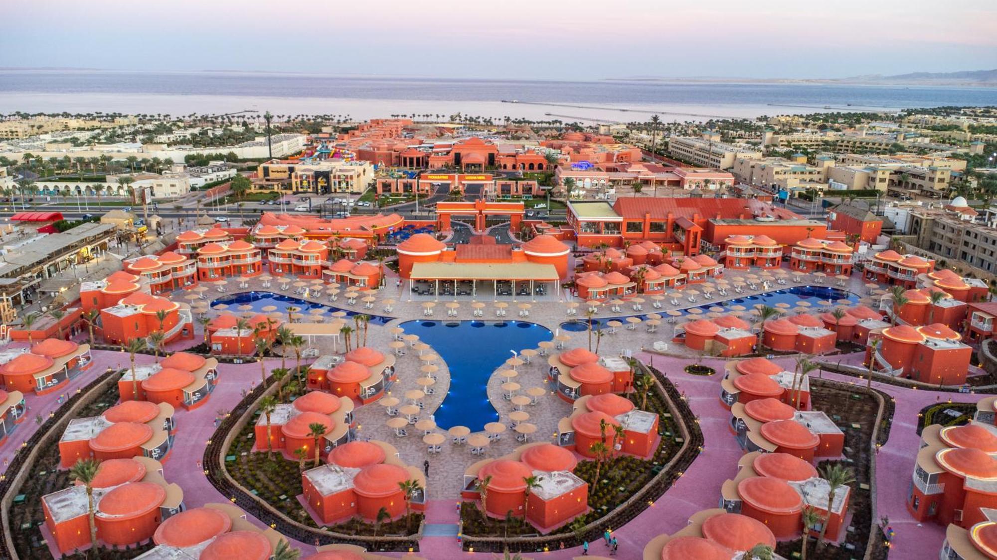 Pickalbatros Laguna Club Resort Sharm El Sheikh المظهر الخارجي الصورة Aerial view of the resort