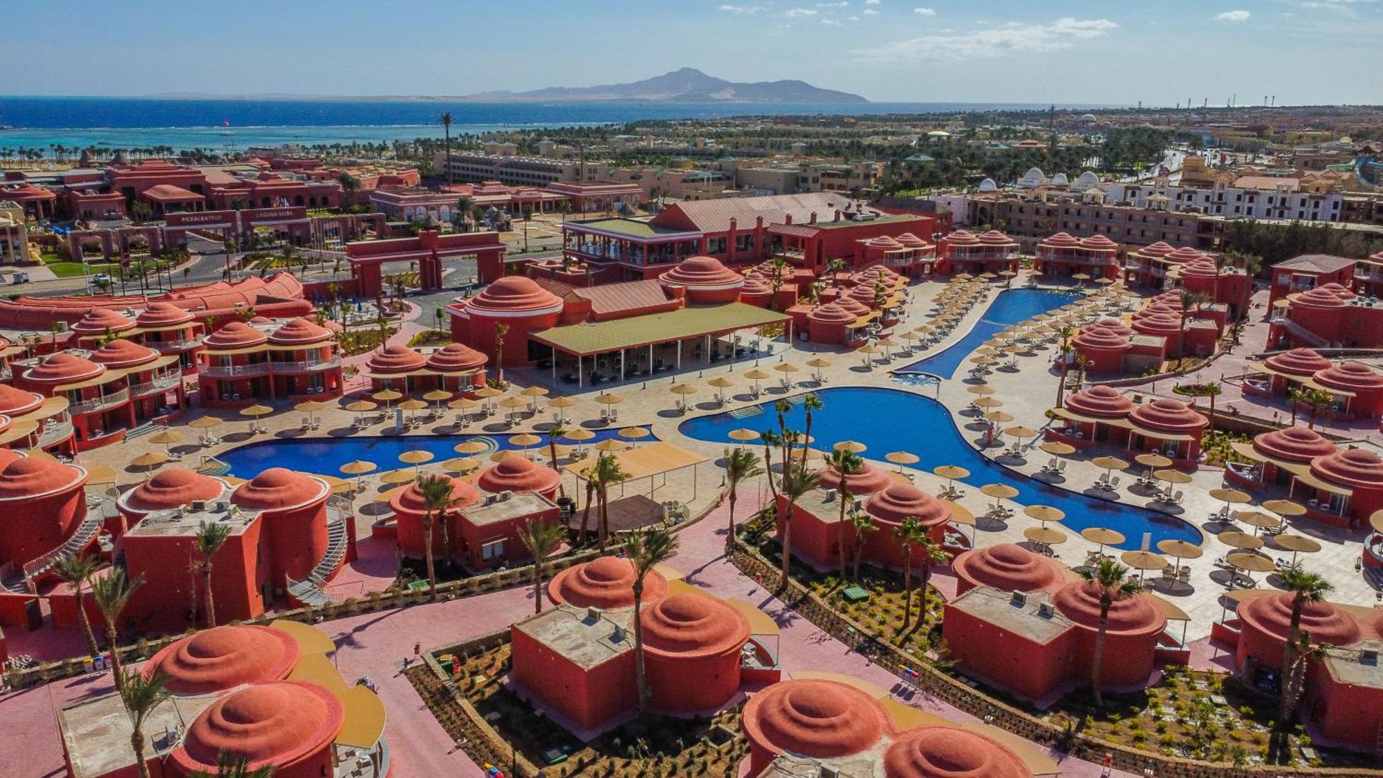 Pickalbatros Laguna Club Resort Sharm El Sheikh المظهر الخارجي الصورة Aerial view of the resort
