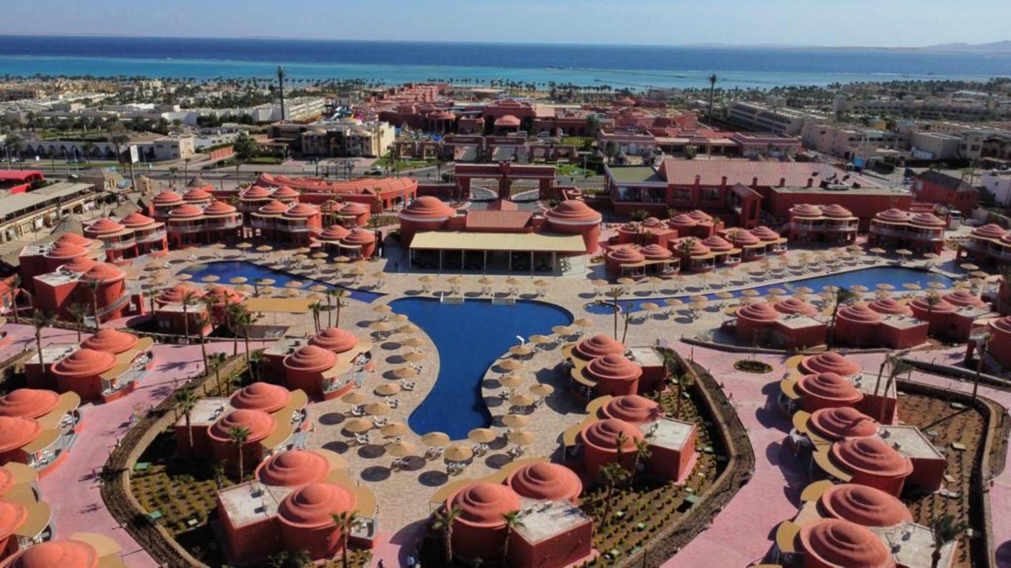 Pickalbatros Laguna Club Resort Sharm El Sheikh المظهر الخارجي الصورة Aerial view of the resort