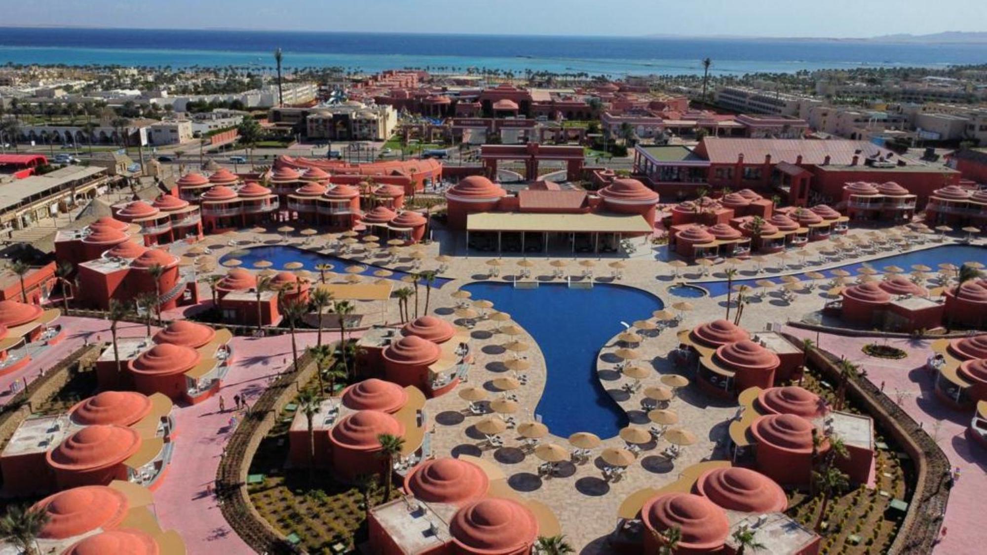 Pickalbatros Laguna Club Resort Sharm El Sheikh المظهر الخارجي الصورة Aerial view of the resort