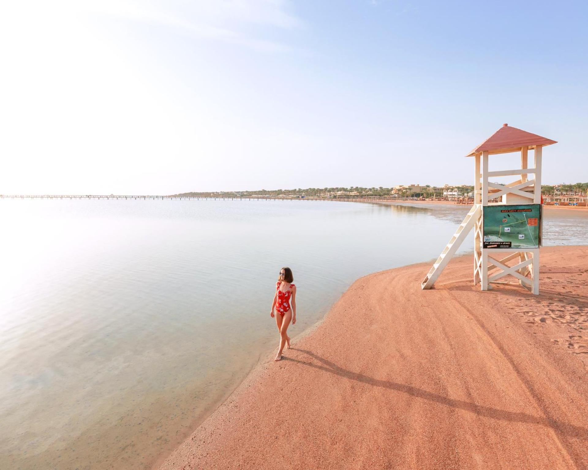 Pickalbatros Laguna Club Resort Sharm El Sheikh المظهر الخارجي الصورة The beach at the dam